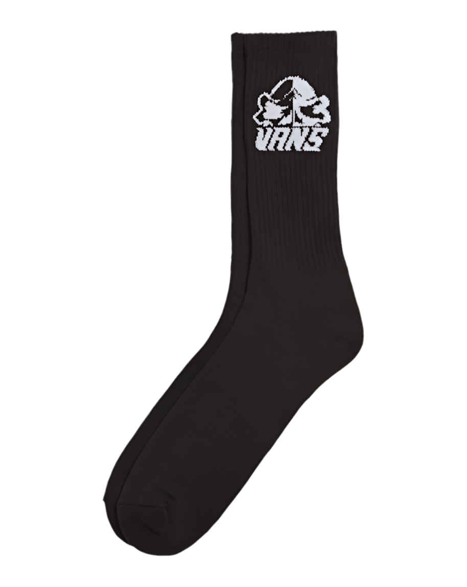 Vans 'Half Crew Skull' Socks - Black