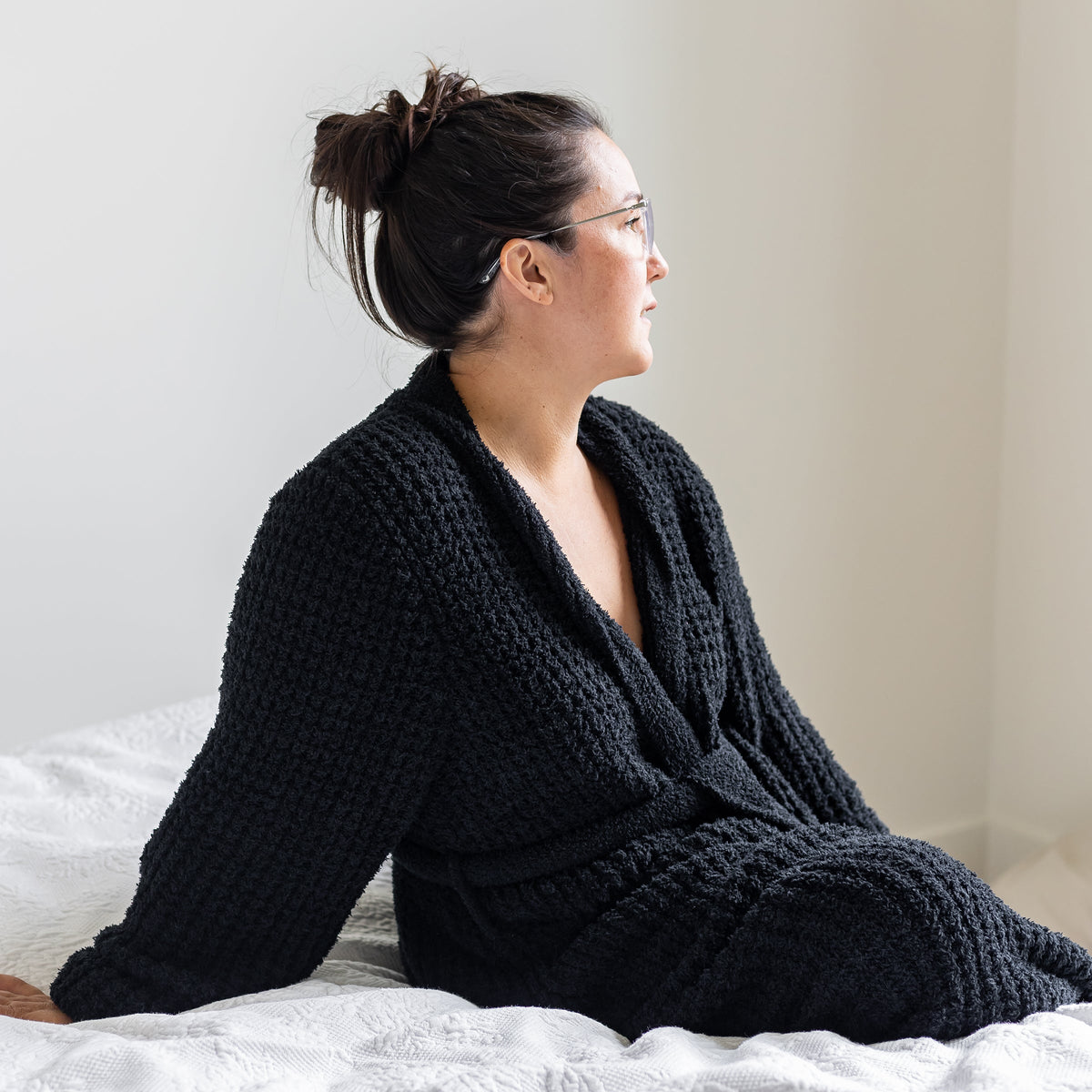 Ladies Waffle Robes-30