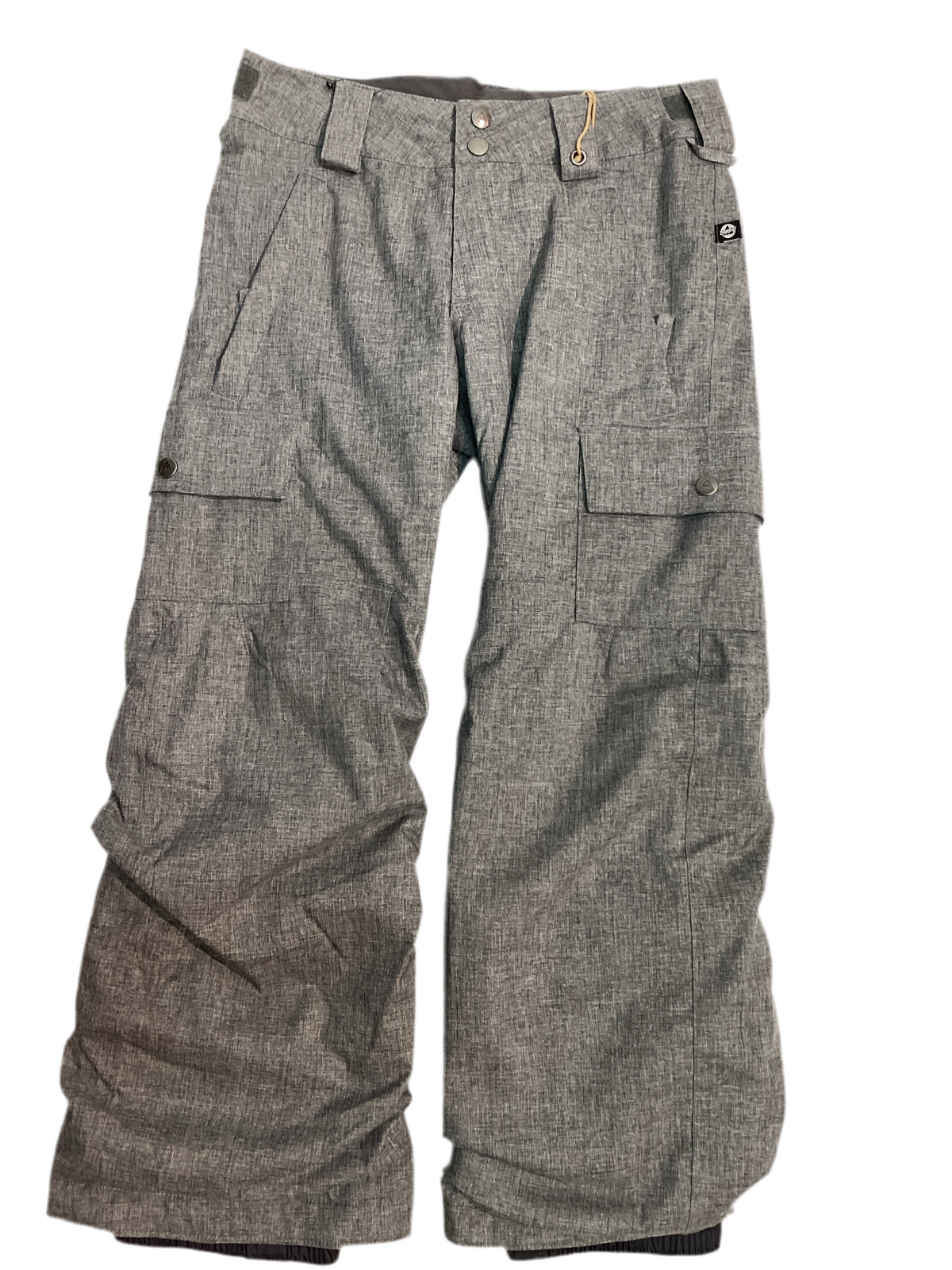 Burton 'Exile' Cargo Insulated Snowpants - Grey (KIDS)