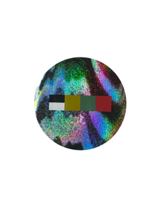 Color Bars 'CD' Sticker - Multi-1