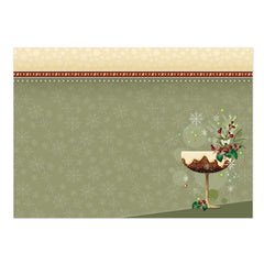 Christmas Cocktails Luxury Topper Set-4