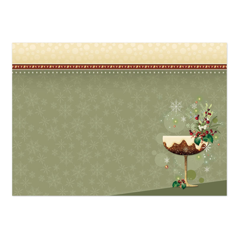 Christmas Cocktails Luxury Topper Set-4