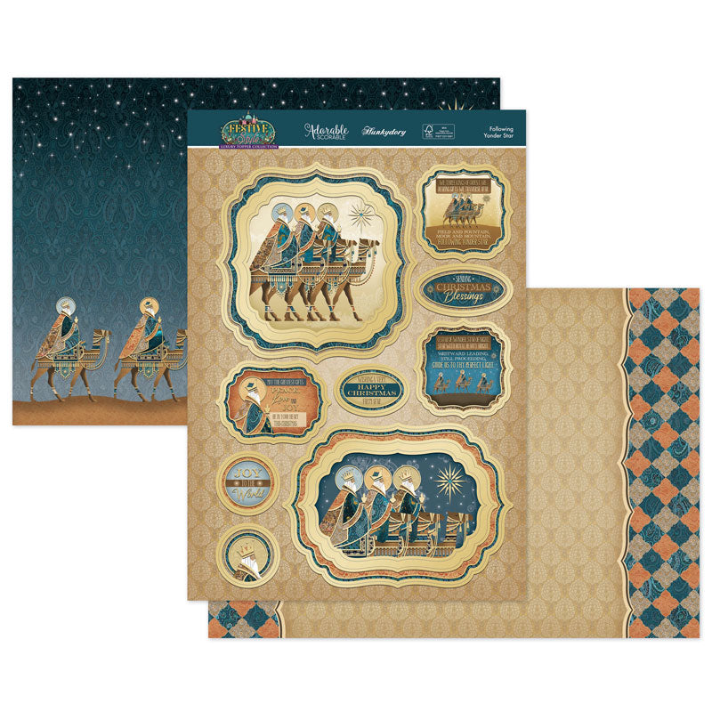 Following Yonder Star Luxury Topper Set-1