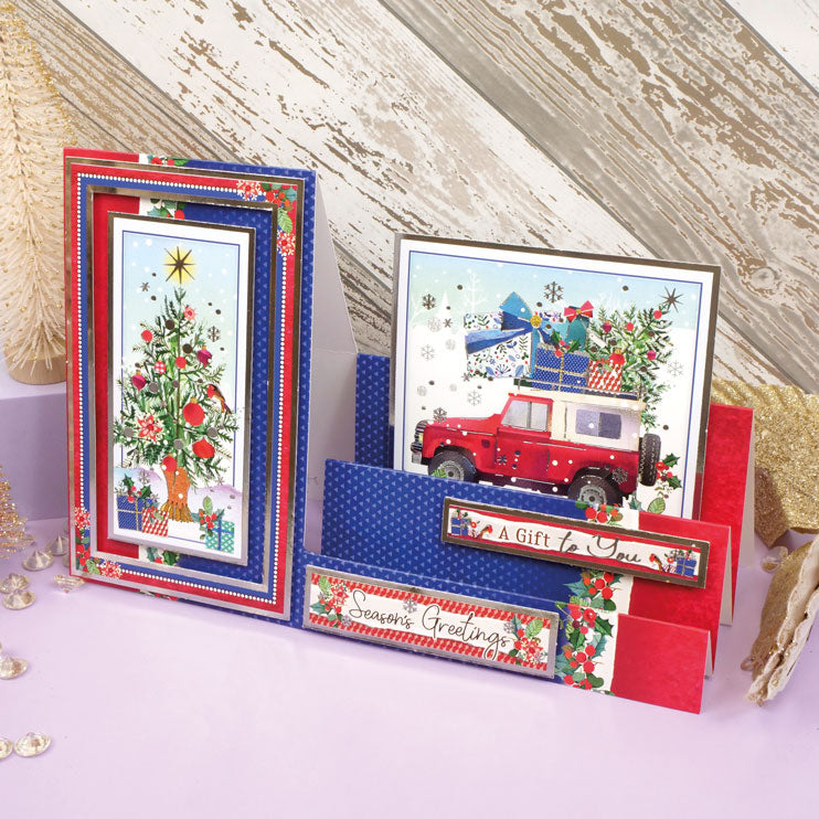 Driving Home For Christmas Luxury Topper Set-5