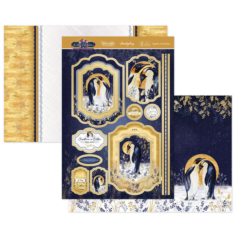 Ensemble de toppers de luxe Joyeux Noël-1