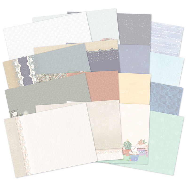 Inserts de cartes de luxe sur le thème de Noël-1