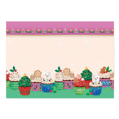 Décorations de luxe pour cupcakes de Noël-3