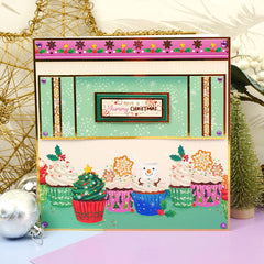 Décorations de luxe pour cupcakes de Noël-8