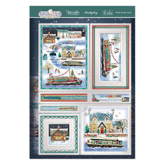 Winter by the Canal Luxury Topper Set-2