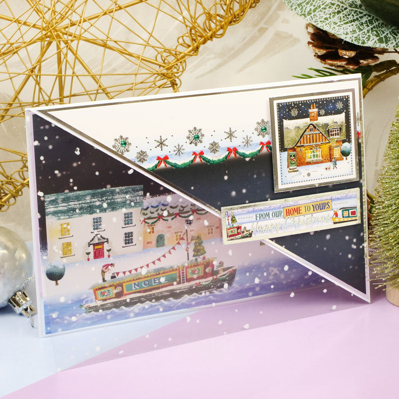 Winter by the Canal Luxury Topper Set-6