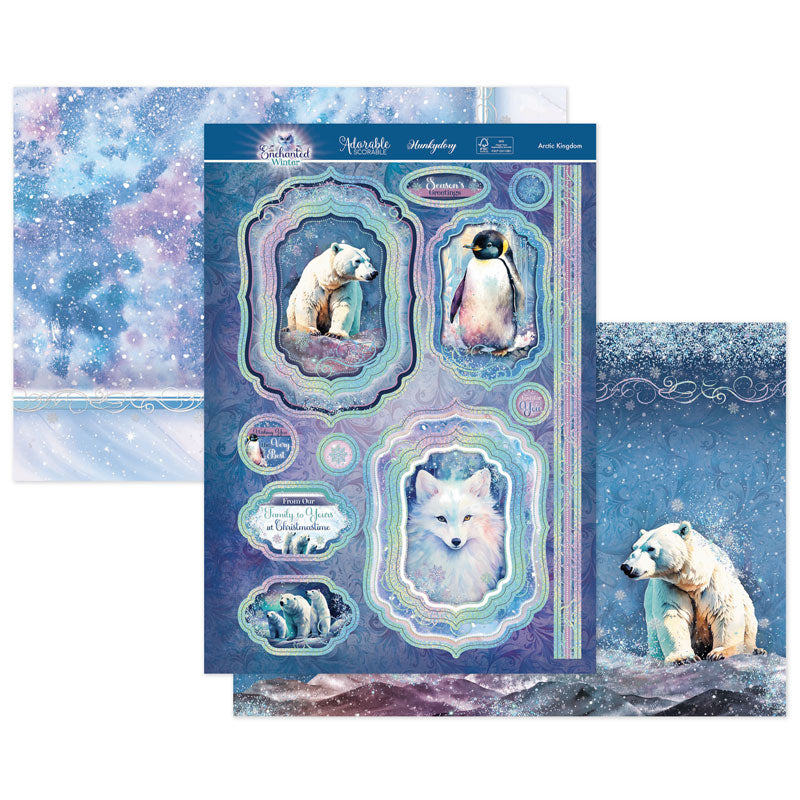 Arctic Kingdom Luxury Topper Set-1