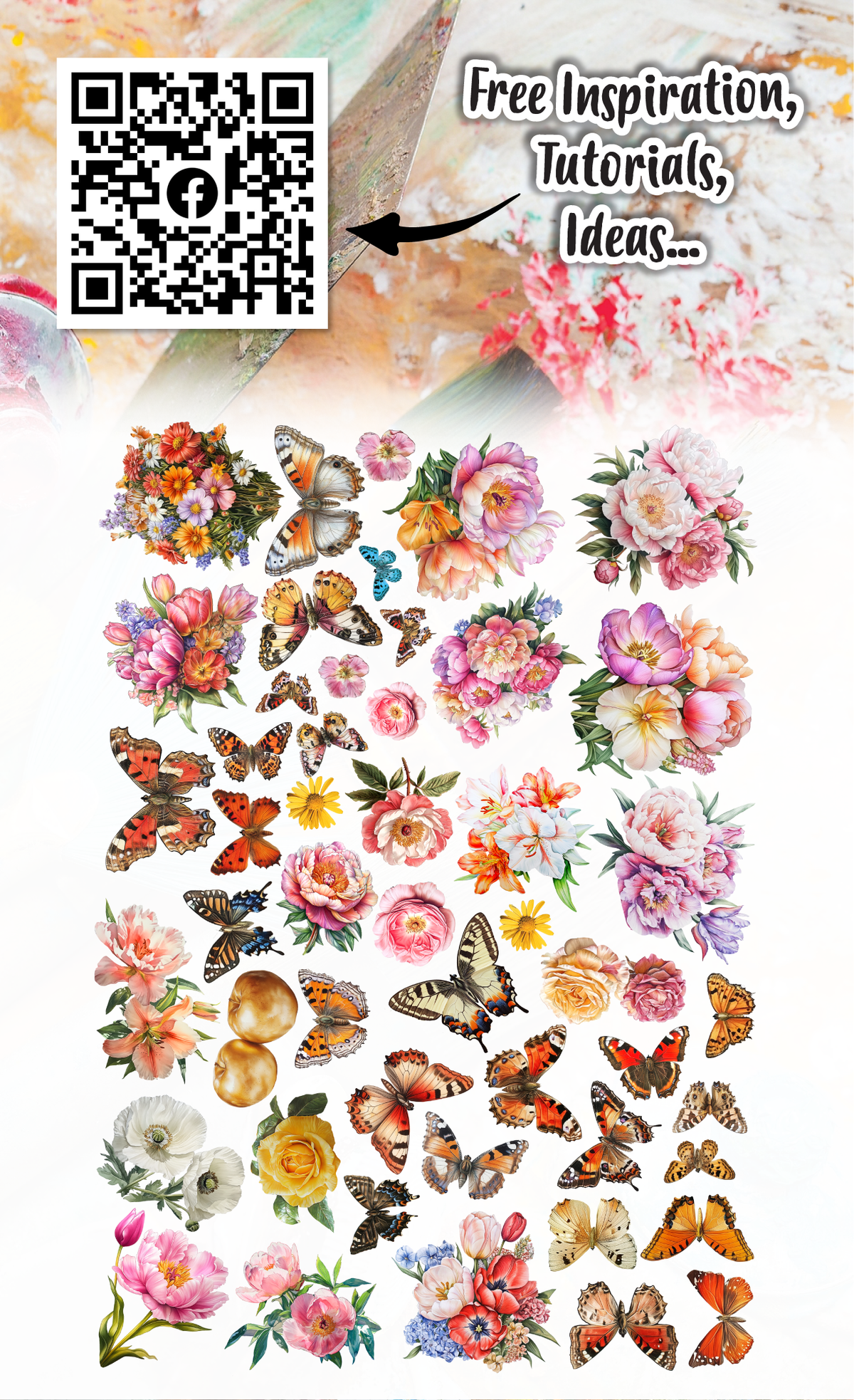 AALL and Create - A6 Ephemera Die-Cuts - Sunblush Garden-2
