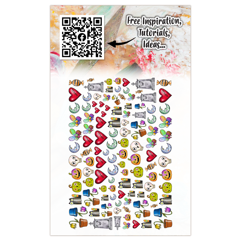 AALL and Create - Ephemera Die-Cuts - Creepy Curiosities-2