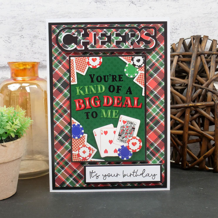 Hunkydory Essential Selection Paper Pad - Check-8