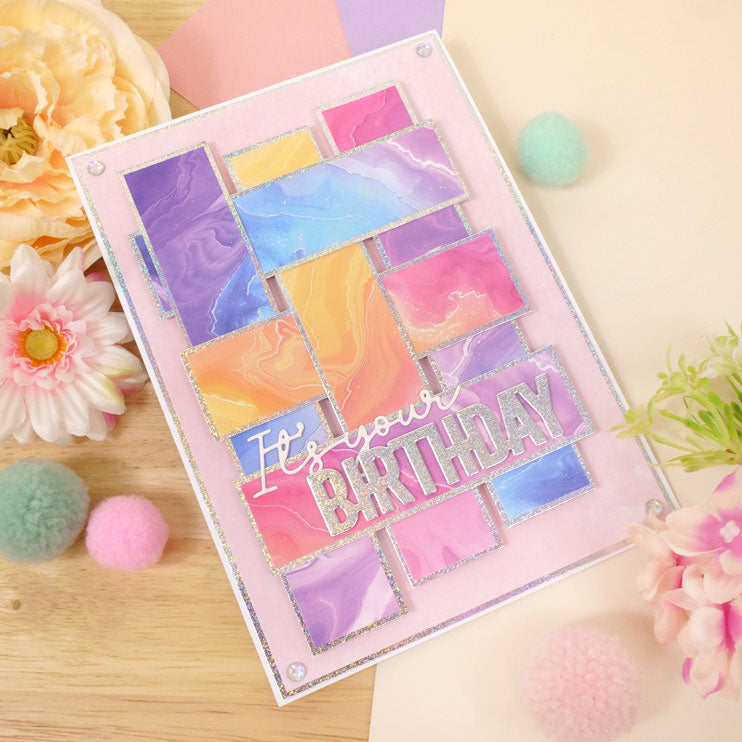 Hunkydory Essential Selection Paper Pad - Rainbow-3