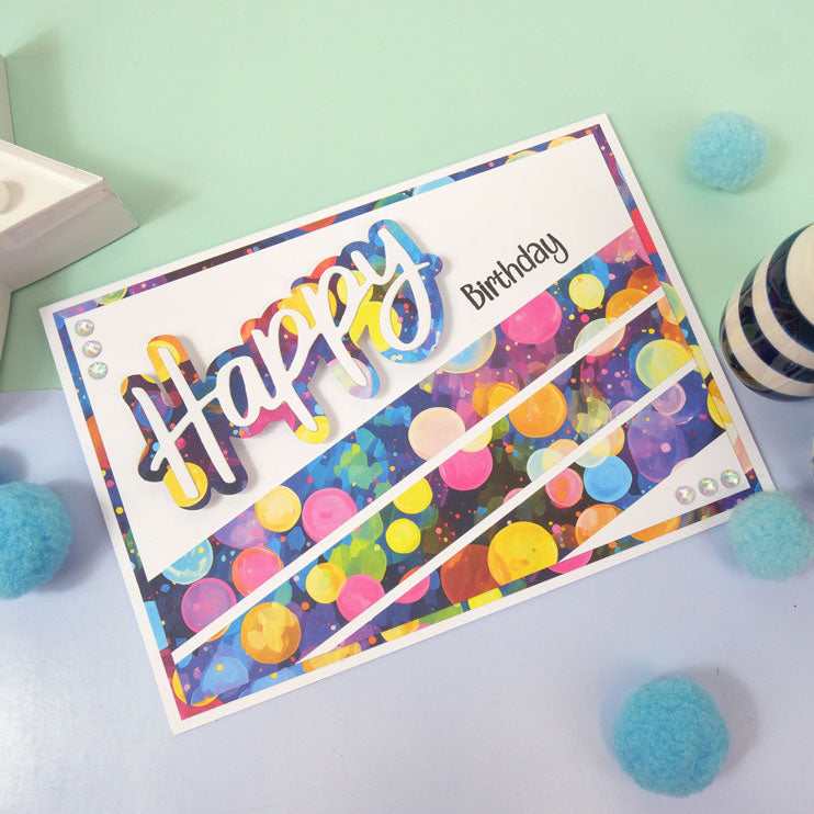 Hunkydory Essential Selection Paper Pad - Rainbow-4
