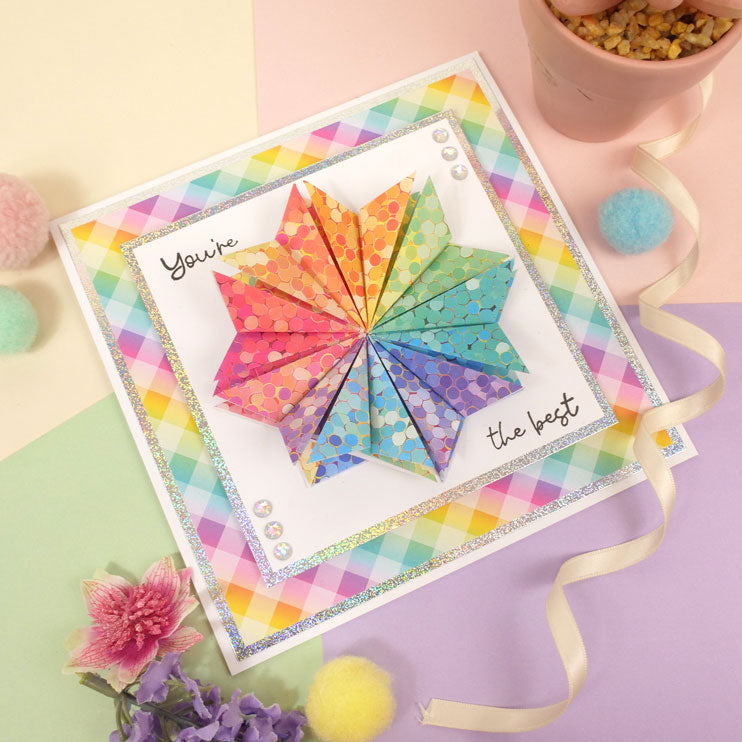 Hunkydory Essential Selection Paper Pad - Rainbow-6