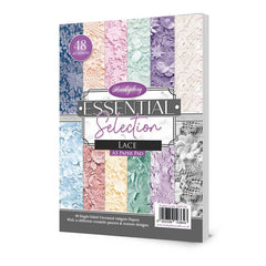 Hunkydory Essential Selection Paper Pad - Lace-1
