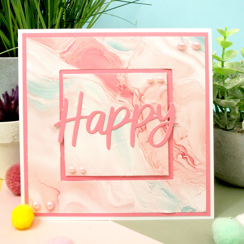 Hunkydory Essential Selection Paper Pad - Marble-10