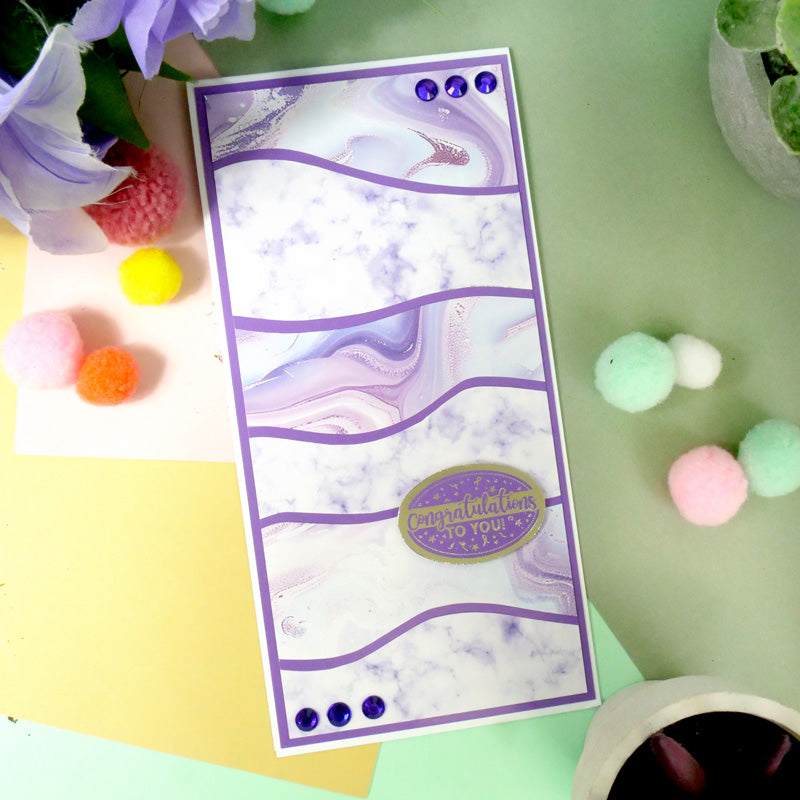 Hunkydory Essential Selection Paper Pad - Marble-11
