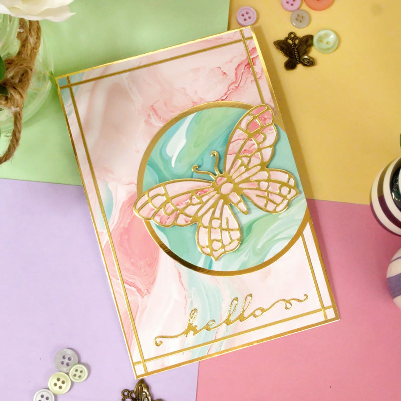 Hunkydory Essential Selection Paper Pad - Marble-4