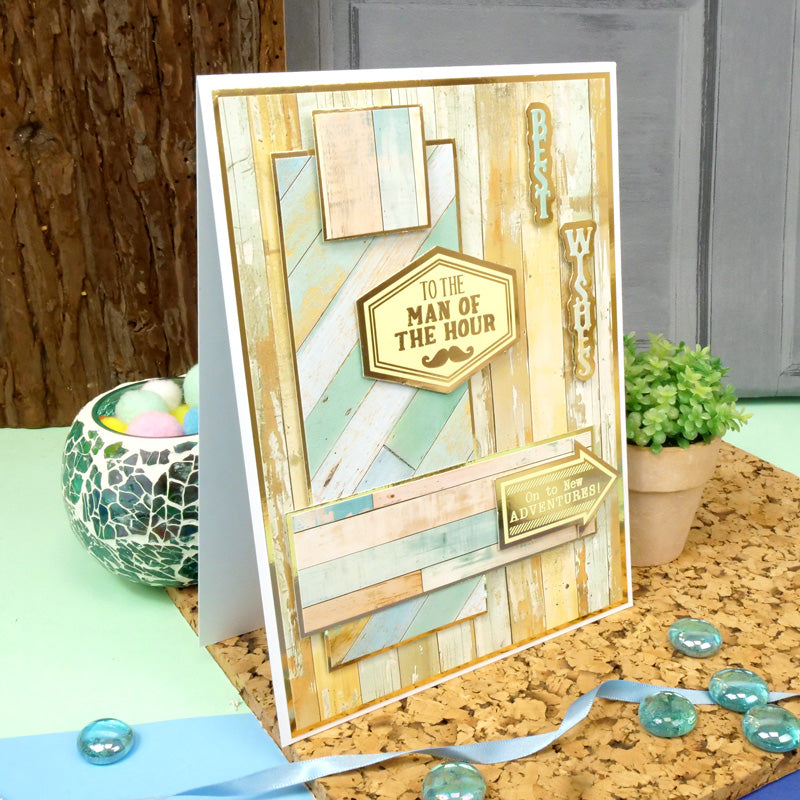 Hunkydory Essential Selection Paper Pad - Weathered Wood-10