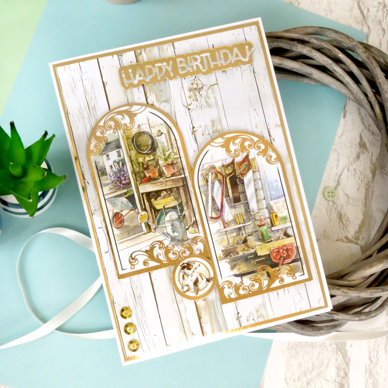 Hunkydory Essential Selection Paper Pad - Weathered Wood-6