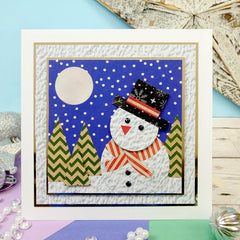 Hunkydory Bloc de papier sélection essentielle – Flocons givrés-3