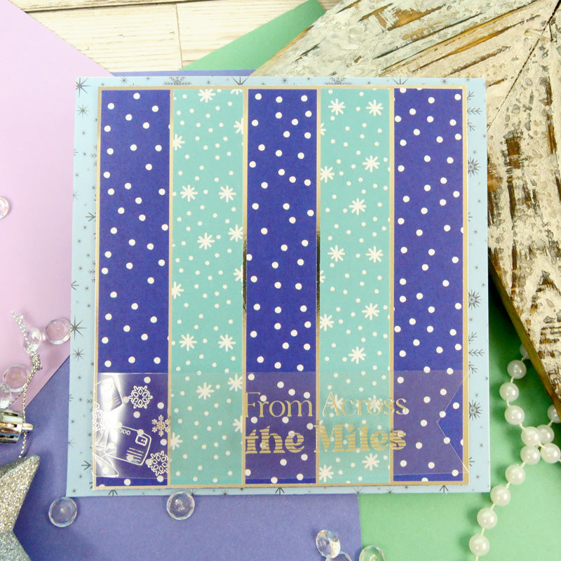 Hunkydory Bloc de papier sélection essentielle – Flocons givrés-4