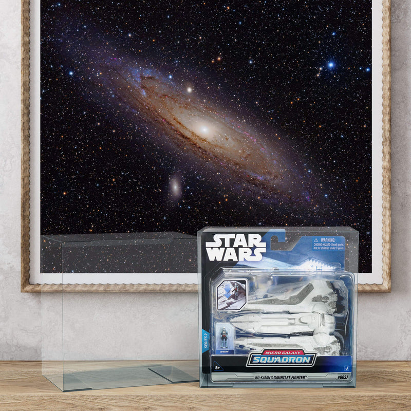 Star Wars Micro Galaxy Squadron Starfighter EVORETRO PET Protectors (0.40 mm, 10-Pack)-2