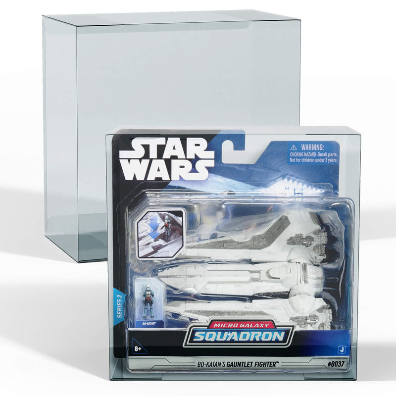 Star Wars Micro Galaxy Squadron Starfighter EVORETRO PET Protectors (0.40 mm, 10-Pack)-6
