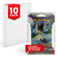Pokémon Retail Booster Pack EVORETRO PET Protectors (Cardboard Packaging, 0.40 mm, 10-Pack)-1