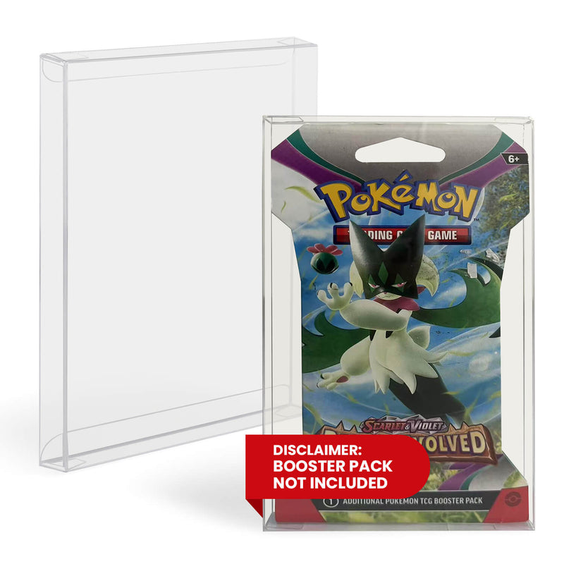 Pokémon Retail Booster Pack EVORETRO PET Protectors (Cardboard Packaging, 0.40 mm, 10-Pack)-8