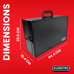 80-Slot EVORETRO Miniature Storage Case with Customizable Foam-5
