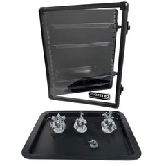 EVORETRO Miniatures Display Case with 5 Magnetic Trays-11