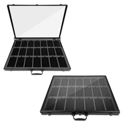 EVORETRO Graded Card Display Case – 21-Slot Secure Showcase-1
