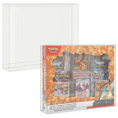 Pokemon Collection Box EVORETRO Protector – Charizard EX Fit (5 Pack)-4