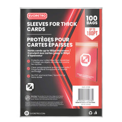Large Card Sleeves – Fits Thick Cards Up to 180pt (Pack of 100)-5