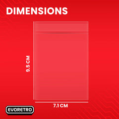 Large Card Sleeves – Fits Thick Cards Up to 180pt (Pack of 100)-7