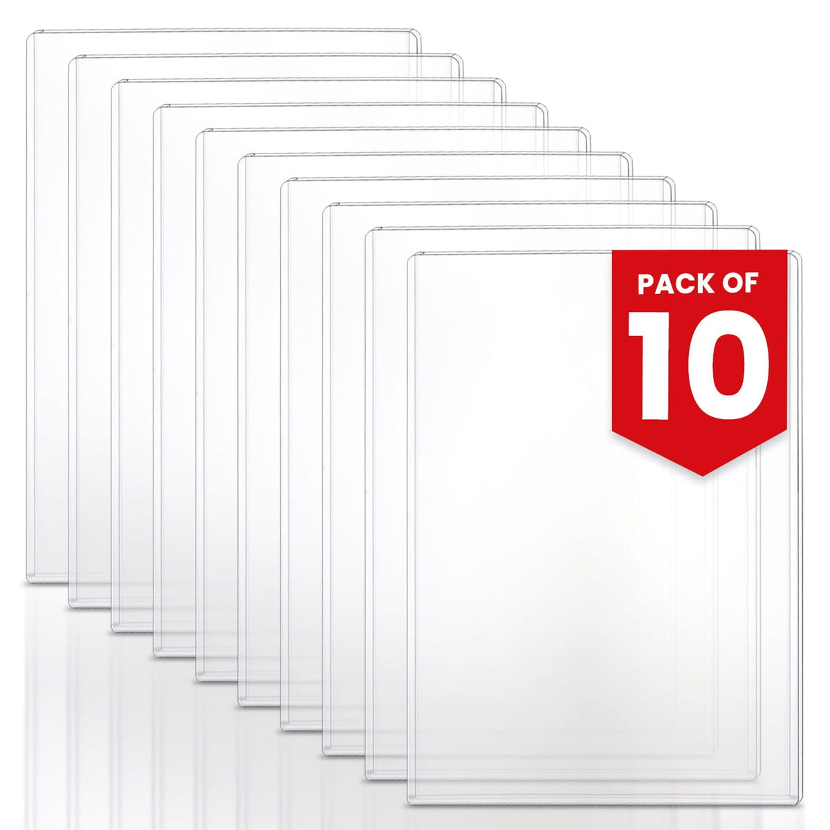 Golden Age Magazine Toploader - PVC Top Loader 7 7/8" x 10 1/2" - 10 Pack-3