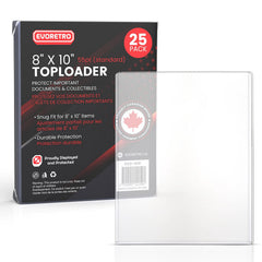 EVORETRO Hard Plastic Toploaders for Photos, Documents & Posters-1