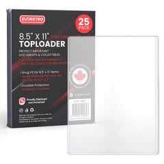 EVORETRO Hard Plastic Toploaders for Photos, Documents & Posters-2