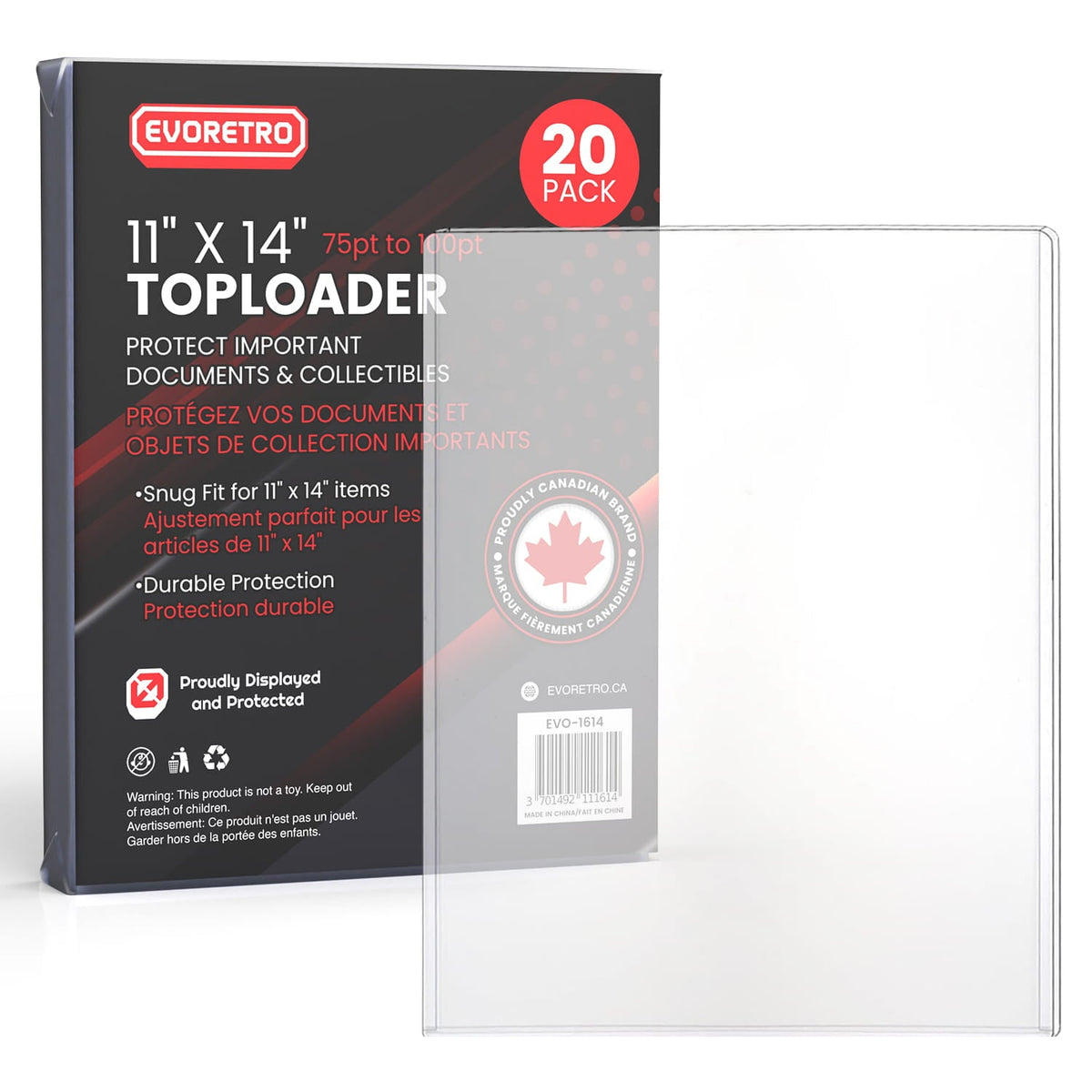 EVORETRO Hard Plastic Toploaders for Photos, Documents & Posters-4