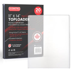 EVORETRO Hard Plastic Toploaders for Photos, Documents & Posters-4