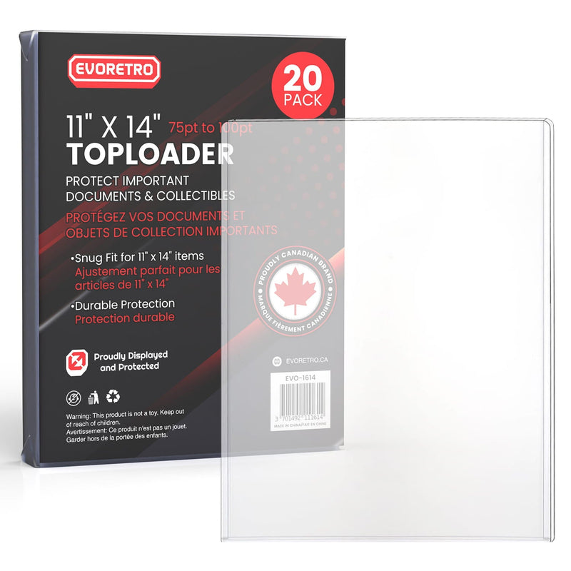 EVORETRO Hard Plastic Toploaders for Photos, Documents & Posters-4