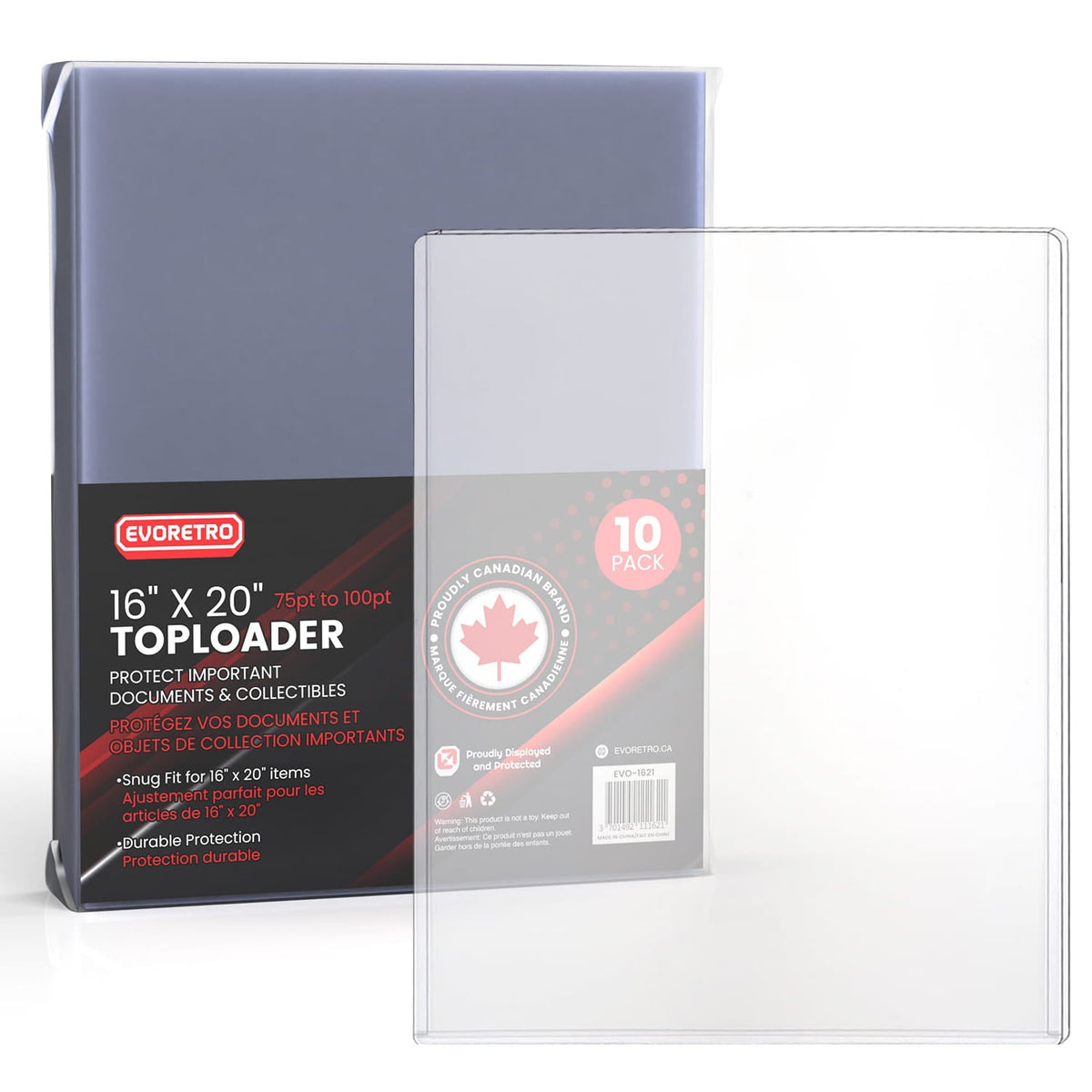 EVORETRO Hard Plastic Toploaders for Photos, Documents & Posters-3