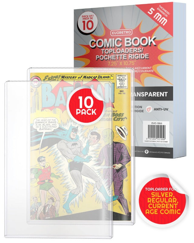 Silver Age Comic Book Top Loader Toploader 5MM-1