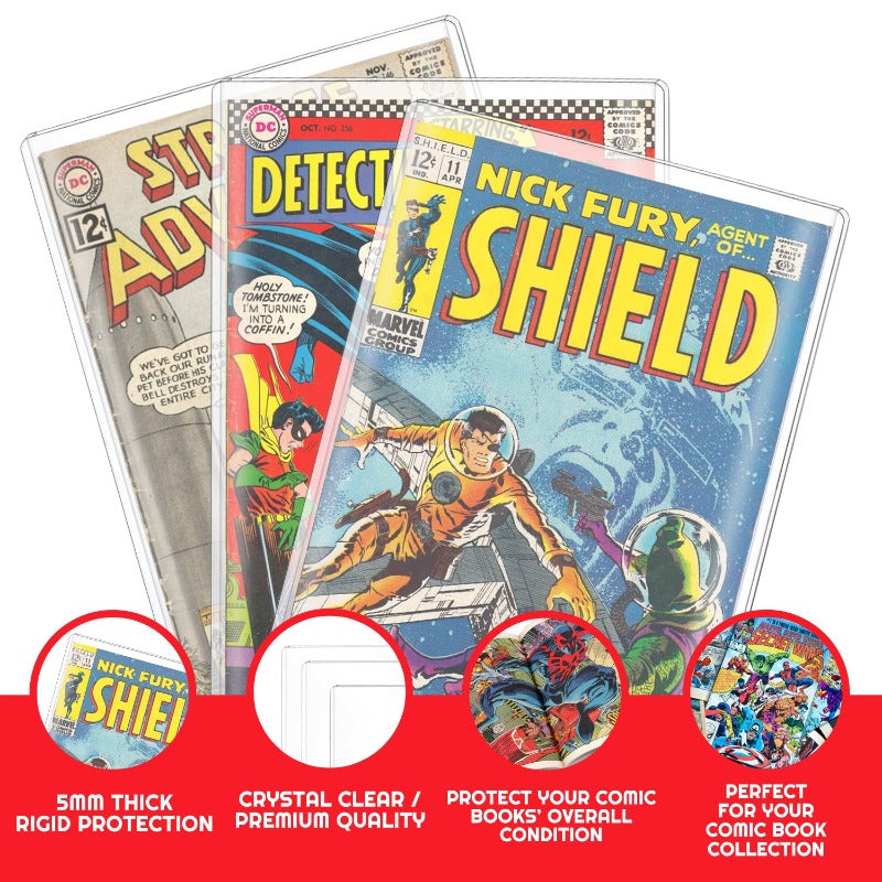 Silver Age Comic Book Top Loader Toploader 5MM-5