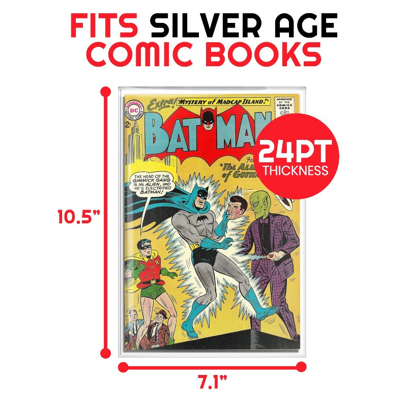 Comic Backer Boards for Silver Age Comic - Backboard 24PT-7