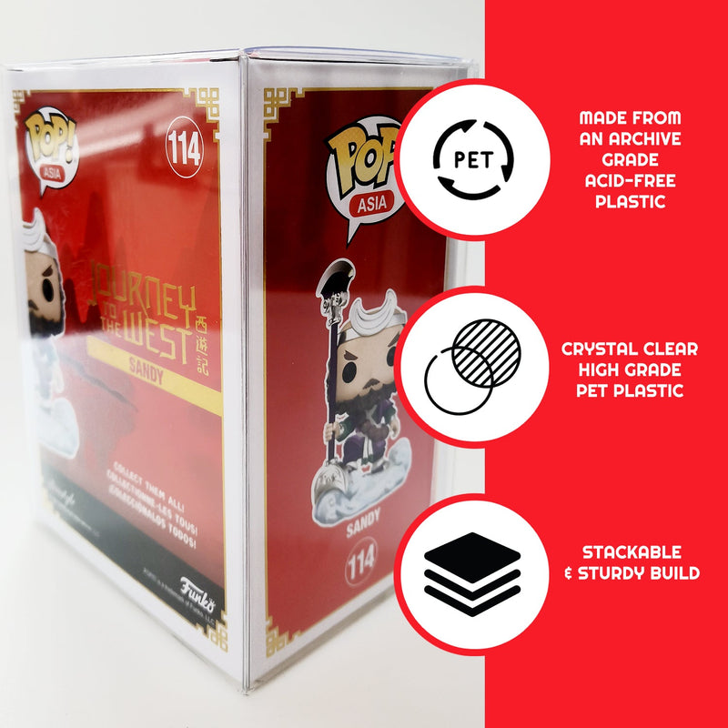 240 full box Premium Funko Pop EVORETRO Protector – 4 Inch (0.50mm)-5